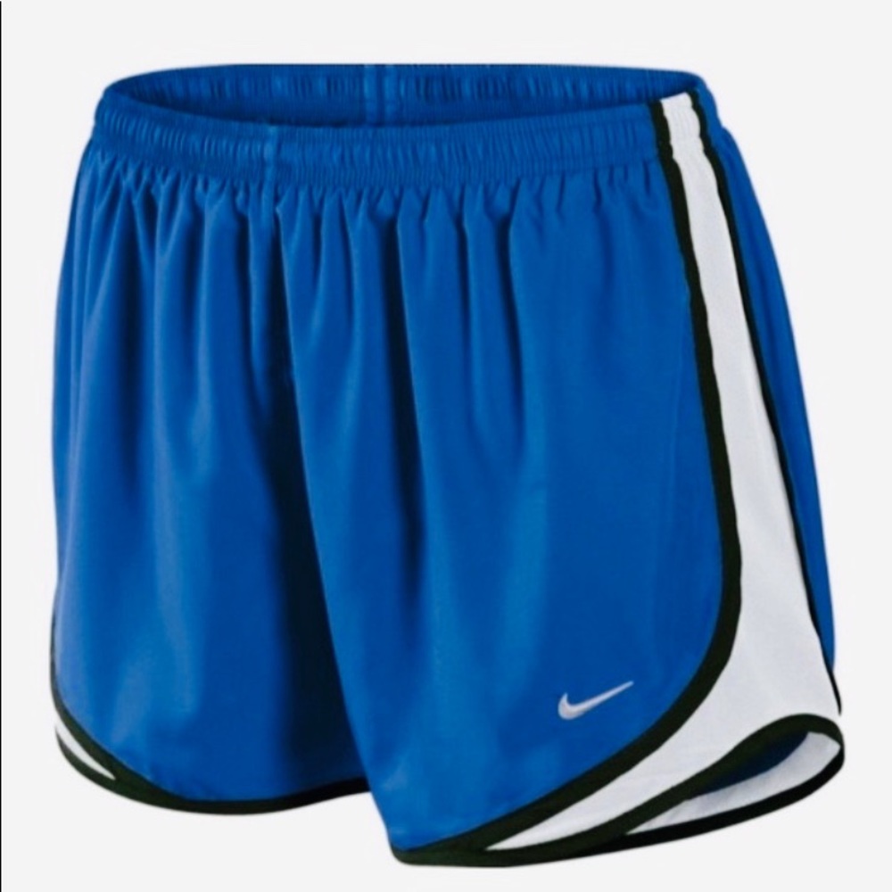 NIKE DRI-FIT royal blue shorts